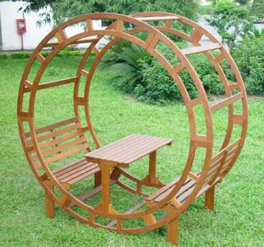 Circle bench
